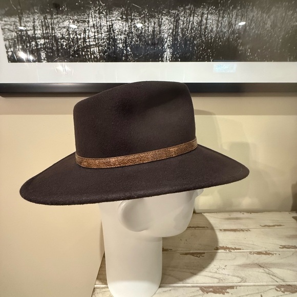 Magellan Sportswear 100% Wool Men’s Crushable Cowboy Style Hat Small - Picture 4 of 7